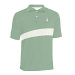 DTI Sage Stripes Polo Men's Shirt