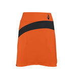 DTI Orange and Black Stripes Skirt with Pocket