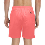 Descendants of the Island Coral 1 Men's Mid-Length Beach Shorts