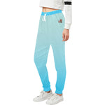 Descendants of the Island Cyan Unisex Casual Sweatpants (Model L11)