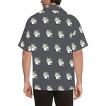 Descendants of the Island Signal Magnolia Hawaiian Men's All Over Print Hawaiian Shirt (Model T58)