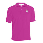 DTI Hindi Pink Polo Men's Polo Shirt