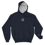 Descendants of the Island Orange and Blue Embroidered Logo Champion Hoodie