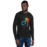 Descendants of The Island Rainbow Logo Long Sleeve Fitted Crew