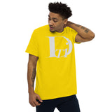 Descendants of the Island D logo Men's fitted straight cut t-shirt