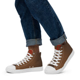 Descendants of the Island F78 Men’s high top canvas shoes