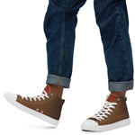 Descendants of the Island F78 Men’s high top canvas shoes