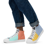 Descendants of the Island Quad Men’s high top canvas shoes