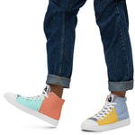 Descendants of the Island Quad Men’s high top canvas shoes