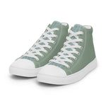 Descendants of the Island Olive Men’s high top canvas shoes