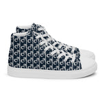 Descendants of the Island Navy and Grey Men’s high top canvas shoes