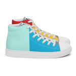 Descendants of the Island Quad Men’s high top canvas shoes