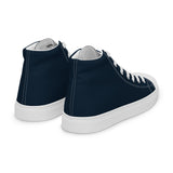 Descendants of the Island Navy Pewter Men’s high top canvas shoes