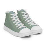 Descendants of the Island Olive Men’s high top canvas shoes