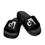 DTI  Black and White Hand Logo Men’s slides