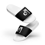 DTI  Black and White Hand Logo Men’s slides