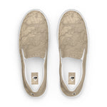 DTI James Island Map Parchment Men’s slip-on canvas shoes