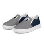 Descendants of the Island Navy Pewter Men’s slip-on canvas shoes