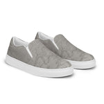 DTI James Island Map Heather Grey Men’s slip-on canvas shoes