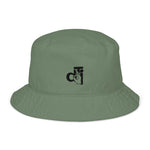 DTI logo Organic bucket hat