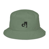 DTI logo Organic bucket hat