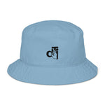 DTI logo Organic bucket hat