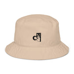 DTI logo Organic bucket hat