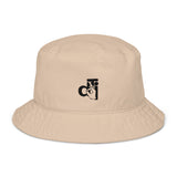 DTI logo Organic bucket hat