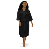 Descendants of The Island Gold hand logo Satin robe