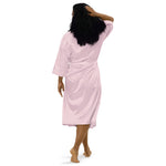 Descendants of The Island Gold hand logo Satin robe