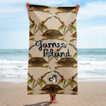 Descendants of the Island JI Blue Crab Towel