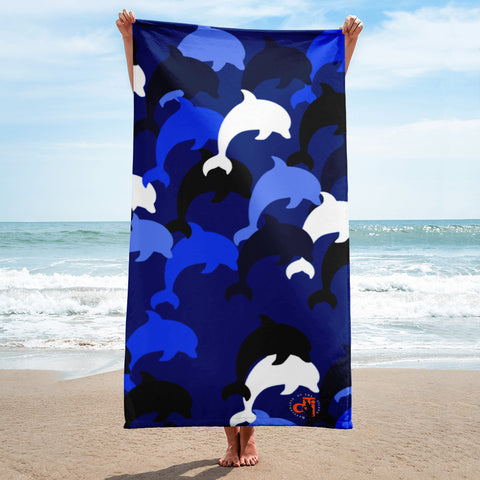 DTI Dolphin Camo Towel