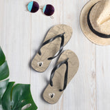 DTI James Island Map Parchments Flip-Flops