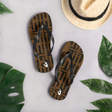 Descendants of The Island brown pattern Flip-Flops