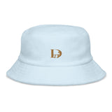 DTI logo Terry cloth bucket hat