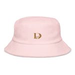 DTI logo Terry cloth bucket hat