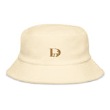 DTI logo Terry cloth bucket hat