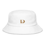 DTI logo Terry cloth bucket hat