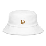 DTI logo Terry cloth bucket hat