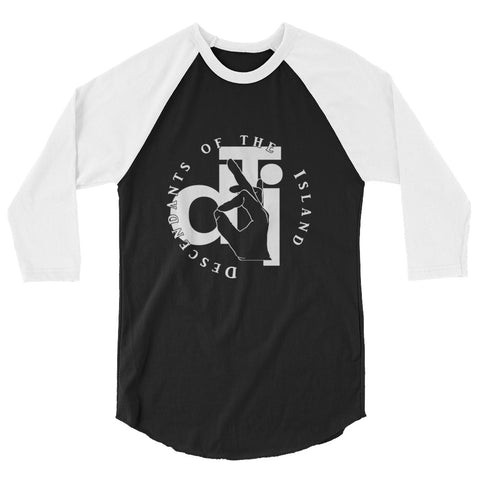 Descendants of The Island 3/4 sleeve raglan shirt