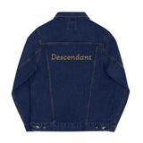 Descendants of The Island Classic Embroidered Unisex denim jacket