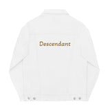 Descendants of The Island Classic Embroidered Unisex denim jacket