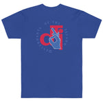 Descendants of the Island Vermillion and Blue T-Shirt