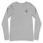 Descendants of the Island Blue and Orange Logo Long Sleeve Tee