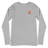 Descendants of the Island Blue and Orange Logo Long Sleeve Tee