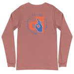 Descendants of the Island Blue and Orange Logo Long Sleeve Tee