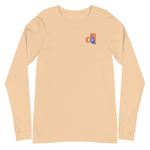 Descendants of the Island Blue and Orange Logo Long Sleeve Tee