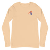 Descendants of the Island Blue and Orange Logo Long Sleeve Tee