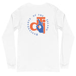 Descendants of the Island Blue and Orange Logo Long Sleeve Tee