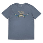 DTI James Island Big Blue Crab Unisex organic cotton t-shirt